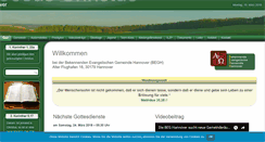 Desktop Screenshot of beg-hannover.de